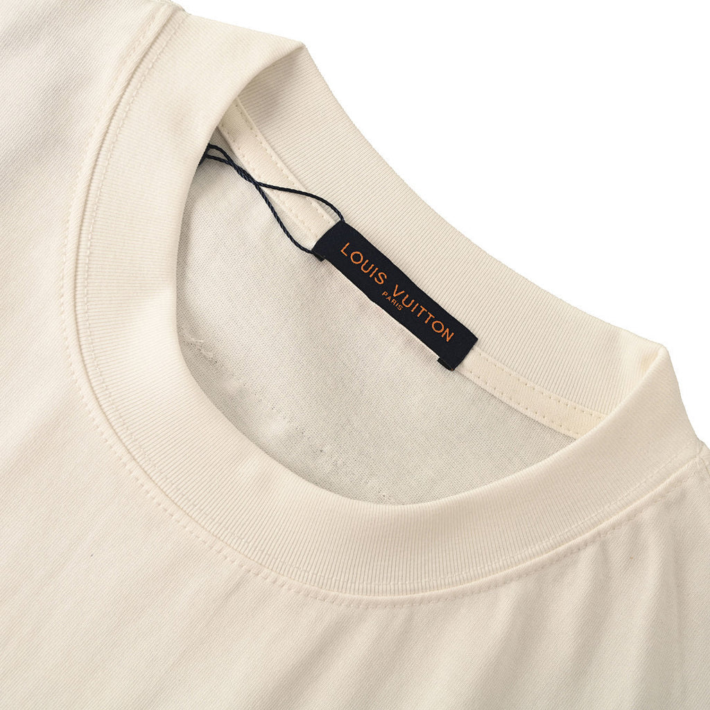 LOUIS VUITTON Bone Logo Short-Sleeve T-Shirt