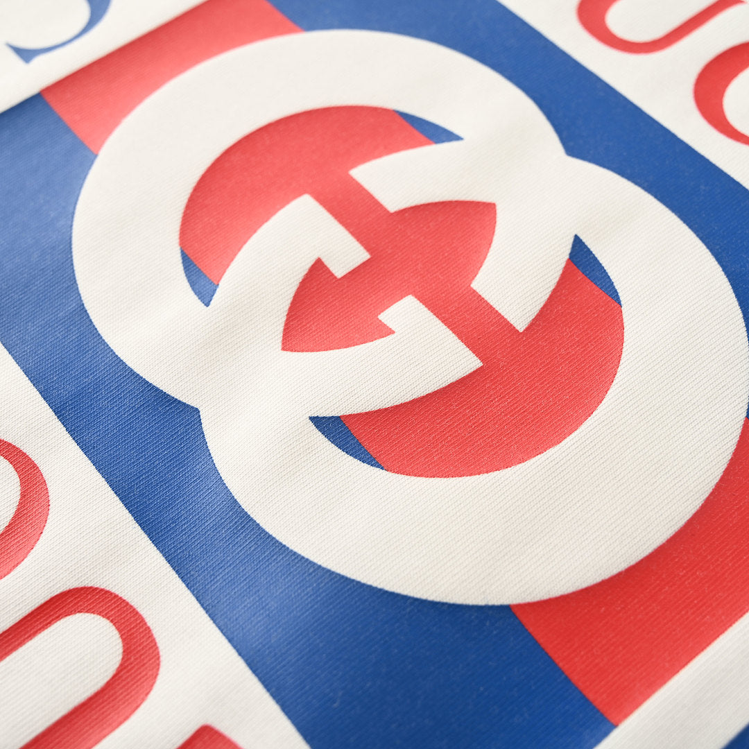 GUCCI Classic Square Print T-Shirt