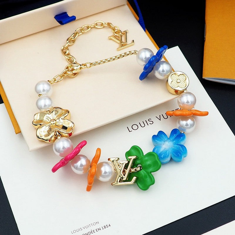 18K Louis Vuitton Surfin' Flower Bracelet